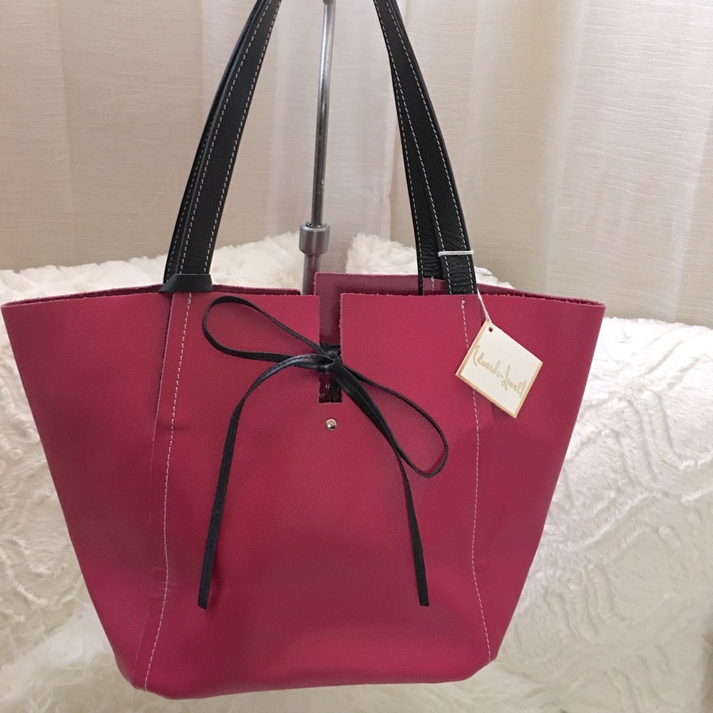 Adorable Pink Tote Bag - Made in Italy